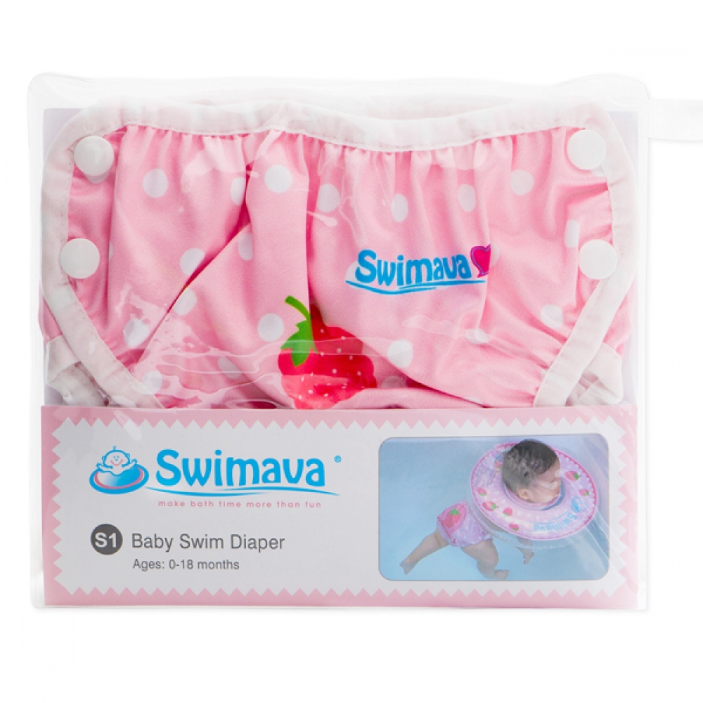 S1 Deluxe Berry Swimava Diaper